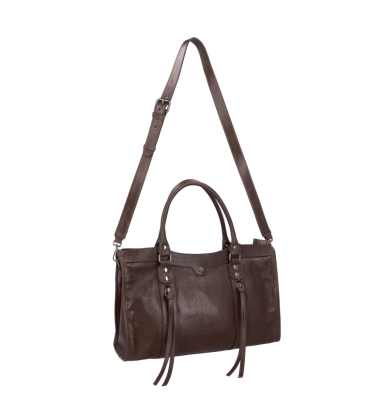 BOLSA GRANDE LUIZA BARCELOS MARROM