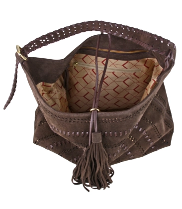 BOLSA GRANDE LUIZA BARCELOS MARROM