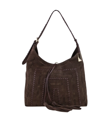 BOLSA GRANDE LUIZA BARCELOS MARROM