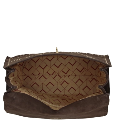 BOLSA GRANDE LUIZA BARCELOS MARROM