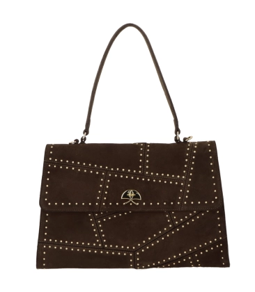 BOLSA GRANDE LUIZA BARCELOS MARROM