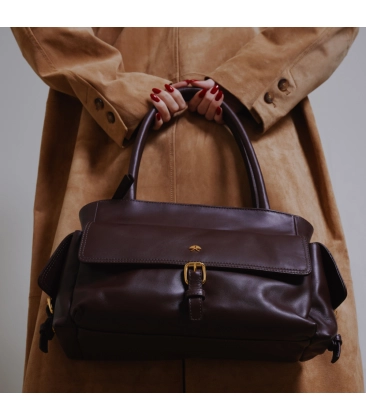 BOLSA GRANDE LUIZA BARCELOS MARROM