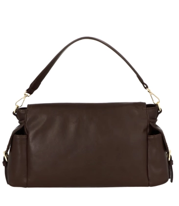 BOLSA GRANDE LUIZA BARCELOS MARROM