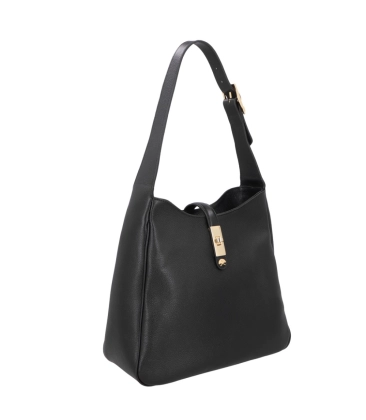 BOLSA MÉDIA LUIZA BARCELOS PRETO