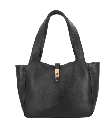 BOLSA MÉDIA LUIZA BARCELOS PRETO