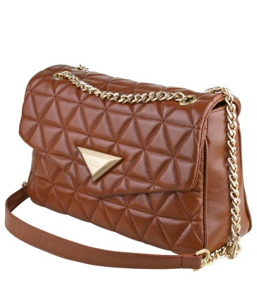 BOLSA GRANDE MATELASSÊ 944 SCHUTZ MARROM
