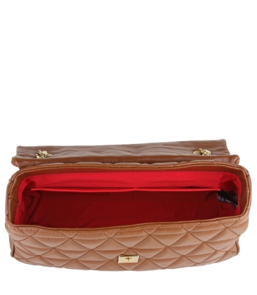 BOLSA GRANDE MATELASSÊ 944 SCHUTZ MARROM