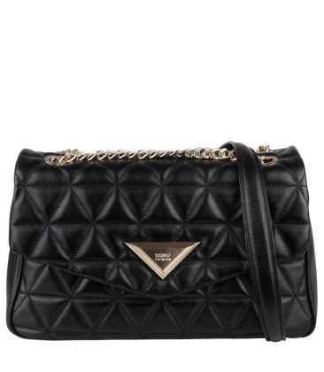 BOLSA GRANDE MATELASSÊ 944 SCHUTZ PRETO