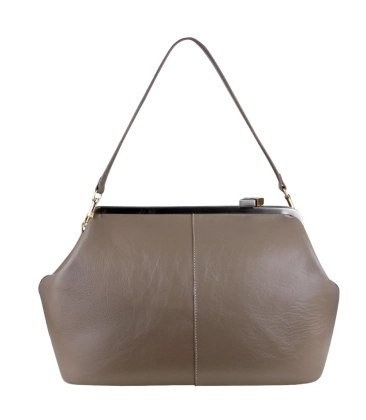 BOLSA GRANDE MAXI CLUTCH SCHUTZ SOHO CINZA