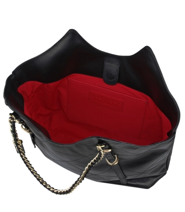 BOLSA GRANDE SHOPPER SCHUTZ PRETO