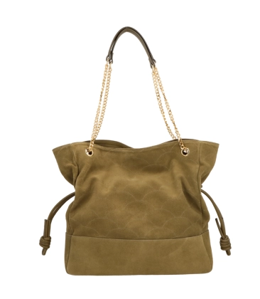 BOLSA GRANDE SHOPPING LUIZA BARCELOS VERDE