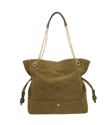 BOLSA GRANDE SHOPPING LUIZA BARCELOS VERDE