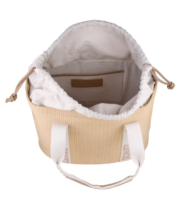 BOLSA GRANDE SHOPPING SCHUTZ BEGE