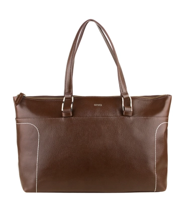 BOLSA GRANDE SHOPPING SCHUTZ MARROM
