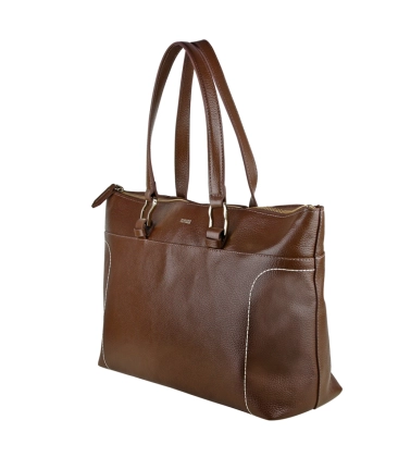 BOLSA GRANDE SHOPPING SCHUTZ MARROM