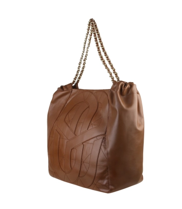 BOLSA GRANDE SHOPPING SCHUTZ MARROM