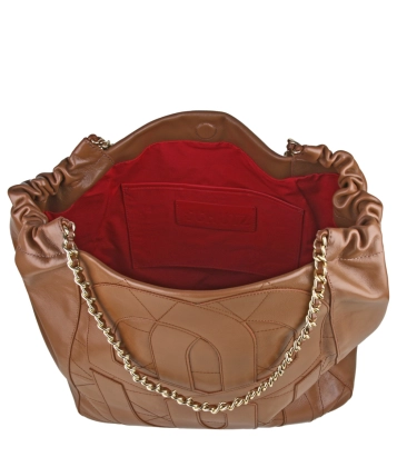 BOLSA GRANDE SHOPPING SCHUTZ MARROM