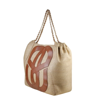 BOLSA GRANDE SHOPPING SCHUTZ MARROM