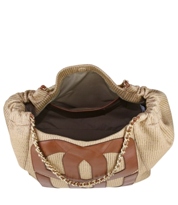 BOLSA GRANDE SHOPPING SCHUTZ MARROM