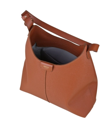 BOLSA GRANDE TOTE AMELIE AREZZO CARAMELO