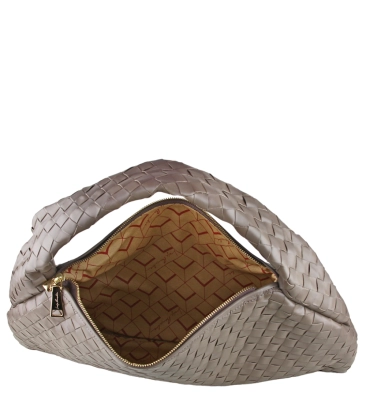 BOLSA HOBO GRANDE TRESSÊ LUIZA BARCELOS MARROM