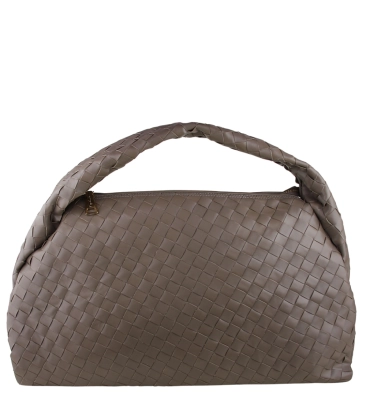 BOLSA HOBO GRANDE TRESSÊ LUIZA BARCELOS MARROM