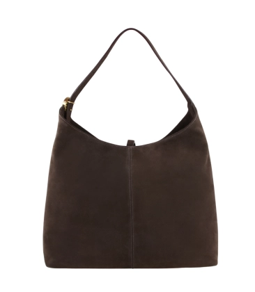 BOLSA HOBO LUIZA BARCELOS MARROM
