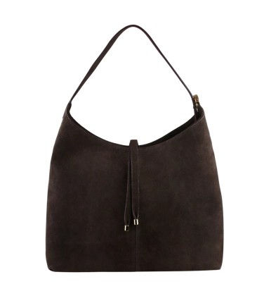 BOLSA HOBO LUIZA BARCELOS MARROM