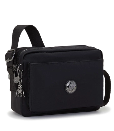 BOLSA KIPLING ABANU M ENDLESS BLACK PRETO