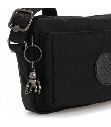 BOLSA KIPLING ABANU RICH BLACK PRETO
