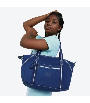 bolsa kipling art azul