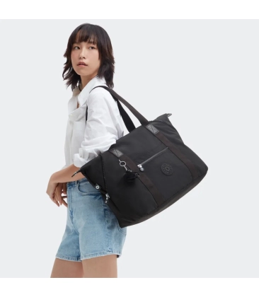 BOLSA KIPLING ART M BLACK NOIR PRETO
