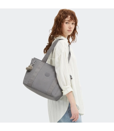 BOLSA KIPLING ASSENI S INVITING GREY CINZA
