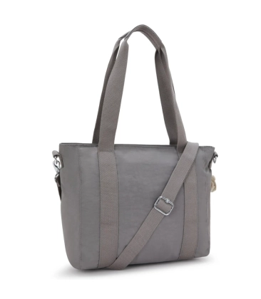 BOLSA KIPLING ASSENI S INVITING GREY CINZA