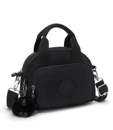 BOLSA KIPLING DEFEA MINI BLACK NOIR PRETO