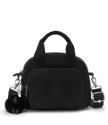 BOLSA KIPLING DEFEA MINI BLACK NOIR PRETO