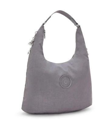 BOLSA KIPLING EANNA ZIP GREY SPICE CINZA