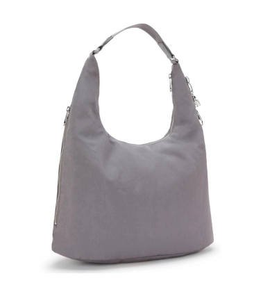 BOLSA KIPLING EANNA ZIP GREY SPICE CINZA