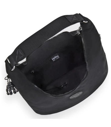 BOLSA KIPLING EANNA ZIP INFINITE BLACK PRETO