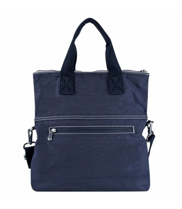 grey leather bolsa