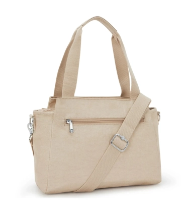 BOLSA KIPLING ELYSIA SPARKLED BEIGE BEGE