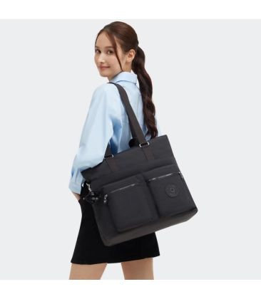 BOLSA KIPLING INDIA BLACK NOIR PRETO