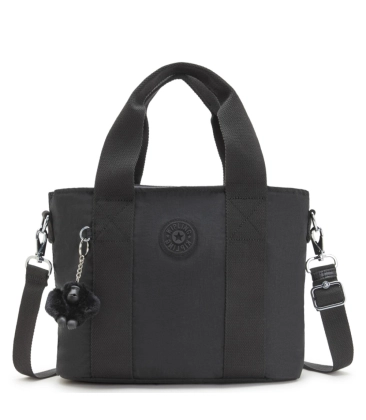 BOLSA KIPLING MINTA M BLACK NOIR PRETO