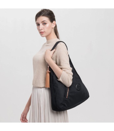 BOLSA KIPLING OLINA ROSE BLACK PRETO