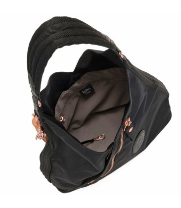 BOLSA KIPLING OLINA ROSE BLACK PRETO