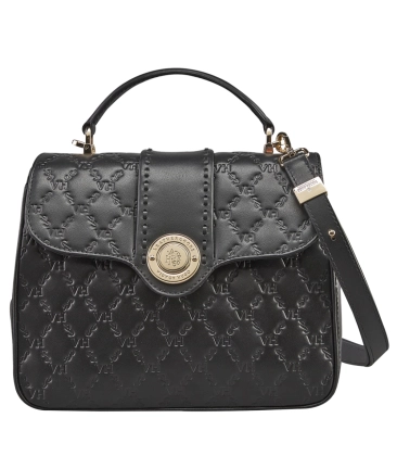 BOLSA LOC SATCHEL ELOS VICTOR HUGO PRETO