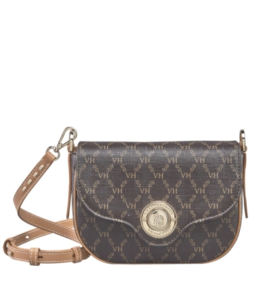 BOLSA LOCK BABY MESSENGER ELOS VICTOR HUGO MARROM