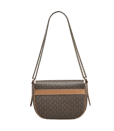 BOLSA LOCK BABY MESSENGER VICTOR HUGO MARROM