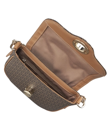 BOLSA LOCK BABY MESSENGER VICTOR HUGO MARROM