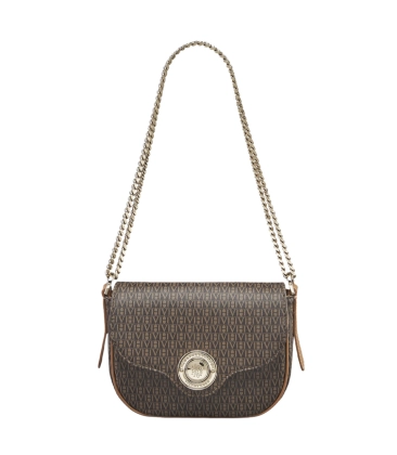 BOLSA LOCK BABY MESSENGER VICTOR HUGO MARROM